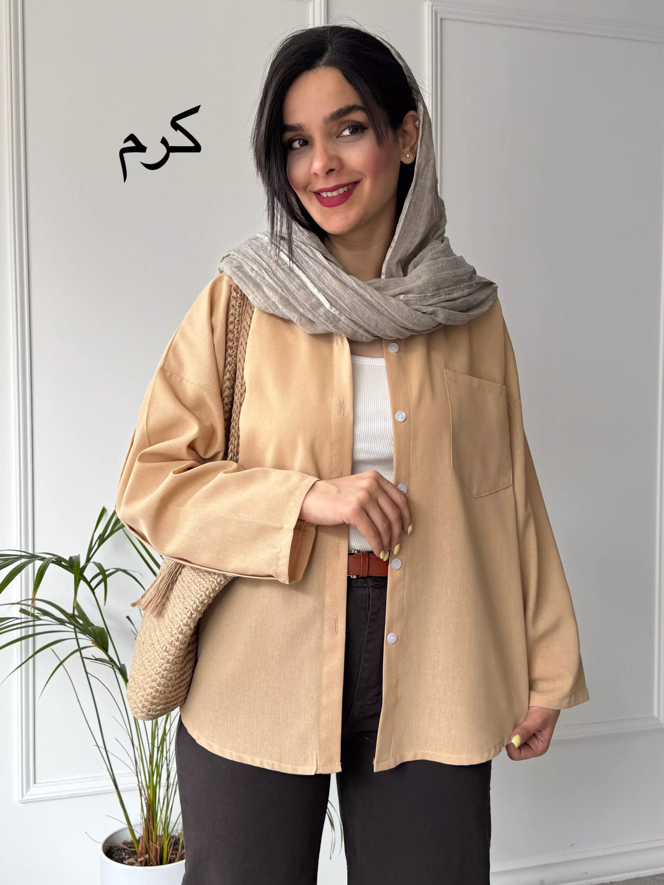 مانتو شومیزی ستین